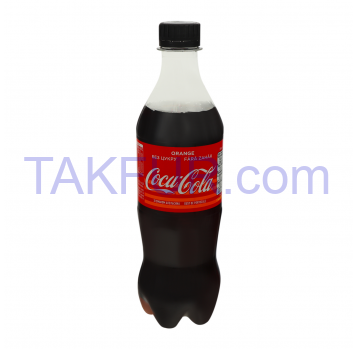 Напиток Coca-Cola Orange без/алк сил/газ безкалор 500мл - Фото