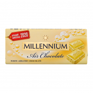 Шоколад Millennium белый пористый 85г - Фото