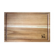 Доска разделочная Wood&Steel дуб 20*30см 1шт - Фото