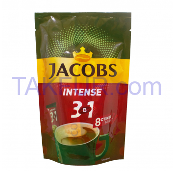 JACOBS 3В1 INTENSE 8СТ.*12Г - Фото