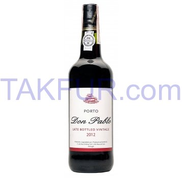 Вино Don Pablo Late Bottled Vintage крплн/крпк/к 20% 0,75л - Фото