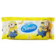 SMILE  ВОЛ.СЕРВ MINIONS  60 ШТ - Фото