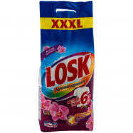 Порошок стиральный Losk АТ Малазийские цветы автомат 9кг - Фото