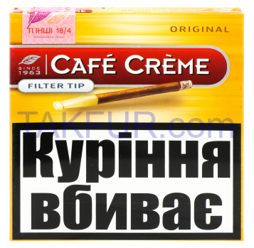 СИГ. CAFE CREME FILTER TIP - Фото