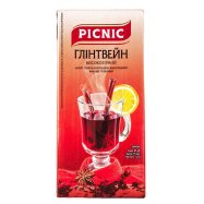 Напиток винный Picnic Глинтвейн Высокогор красный слад 7% 1л - Фото