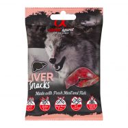 Лакомство Alpha Spirit для собак полувлажное с печенью 50г - Фото