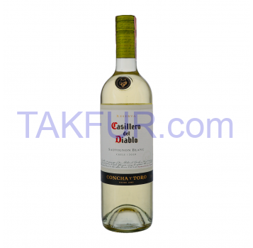 Вино Casillero del Diablo Sauvignon Blanc бел сух 13% 0.75л - Фото