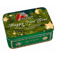 Чай Chelton чорний Подарунок у скринці з/б 50г - Фото