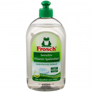Бальзам-концентрат Frosch для посуду для чутлив шкіри 500мл - Фото