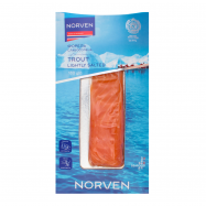 Форель Norven слабосоленая филе-кусок на шкуре 180г - Фото