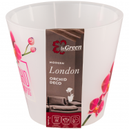 ОРХІДЕЙНИЦЯ З ДЕКОРОМ 16 СМ - Фото