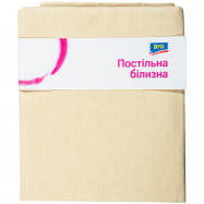 ARO ПРОСТИРАДЛО 200*220 БЯЗЬ : ВАНІЛЬНИЙ - Фото