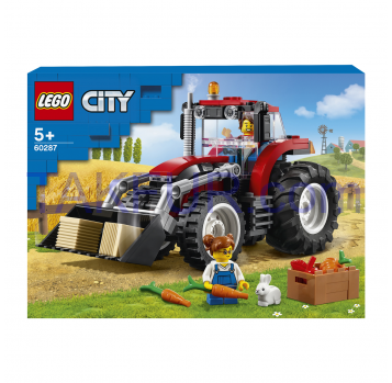 Конструктор Lego City Tractor №60287 д/детей от 5-ти лет 1шт - Фото