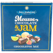 Конфеты шоколадные Millennium Mousse ассорти 180г - Фото