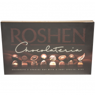 Набор конфет Roshen Chocolateria в черном шоколаде 256г