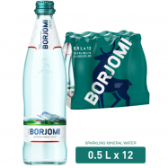 Вода минеральная Borjomi сильногазиров лечебно-столовая 0,5л