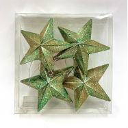 TH ПІДВІСКА ЗІРКА 12СМ 4 ШТ - Фото