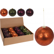 КУЛЯ НОВОРЧНА 100ММ ШИШКА - Фото