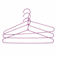 TARRINGTONE HOUSE НАБІР ВІШАЛОК САТИНОВИХ 3ШТ - Фото