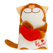 Подушка-котик Tigres Be mine №ПД-0850 в ассорт 1шт - Фото