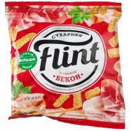 Сухарики Flint со вкусом бекона пшенично-ржаные 35г