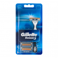 GILLETTE БРИТВА+ЗМІН КАС 6ШТ SENSOR3 - Фото