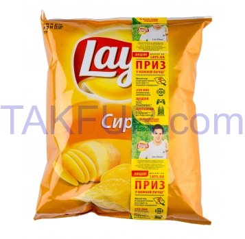 Чипсы Lay`s картофельные со вкусом сыра 71г - Фото