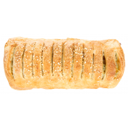 Бурекас с сыром, беконом и шпинатом - Фото