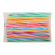 Соломка КТА Фреш винт с гофрой 23.5см х 8мм 100шт/уп - Фото