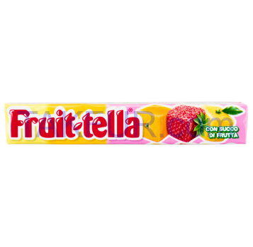 Конфеты Fruit-tella Ассорти жевательные 41г - Фото