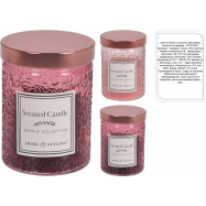 Свічка ароматична у свічнику 80X120мм - Фото