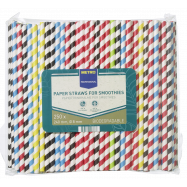 M.PROF ПАПЕР СОЛОМ 240*8ММ 250ШТ КОЛОР - Фото