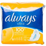 Прокладки Always Ultra Light женские гигиеническ с аром 10шт - Фото