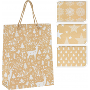 NY ПАКЕТ ПОД.КРАФТ. 180X80X230MM - Фото