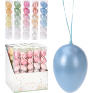 ПІДВІСКА ЯЙЦЕ 4СМ 6ШТ - Фото