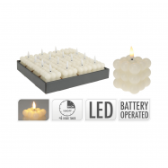 Свічка електрична 58X58X58 мм з таймером автовимикання - Фото