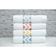 TH SHELDON РУШН. 70X140СМ : БІЛ.З ПОМ.ОБІД. - Фото