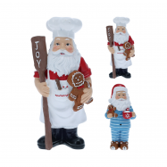 Декоративна фігура у формі Санти 80X64X165 мм - Фото
