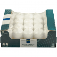 Свеча H-line белая 38х70мм 20шт - Фото