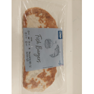 Котлети рибні Leroy для бургера обсмажені 480г - Фото