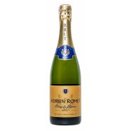 Вино игристое Adrien Romet Блан де Блан брют бел 11,5% 0,75л - Фото