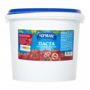 Паста Чумак томатна 25% с солью 5000г - Фото