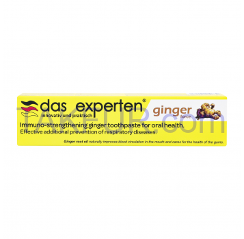 Паста зубная Das Experten Ginger Force иммуноукрепляющ 70мл - Фото