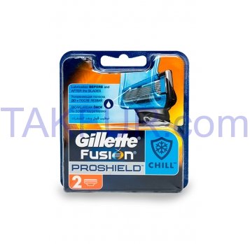 Сменные кассеты Fusion Prosh Gillette2шт - Фото