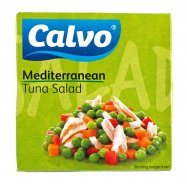Консервы Calvo Салат средиземноморский с тунцом 150г - Фото