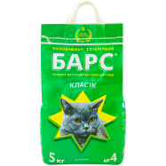 Наполнитель гигиенический Барс №4 д/кошачих туалет мелк 5кг - Фото