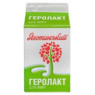 Продукт кисломолочн Яготинський Геролакт питьевой 3,2% 500г - Фото