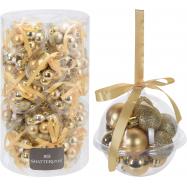 НАБІР ПРИКРАС  12 ШТ ЗОЛ - Фото