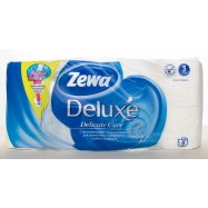 Туалетная бумага Zewa Deluxe Aqua Tube Delicate Care 3с 8шт - Фото