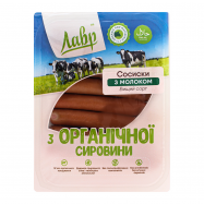 Сосиски Лавр с молоком 300г - Фото